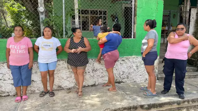 Apagón en Hopelchén deja familias sin luz, alimentos echados a perder y calor insoportable