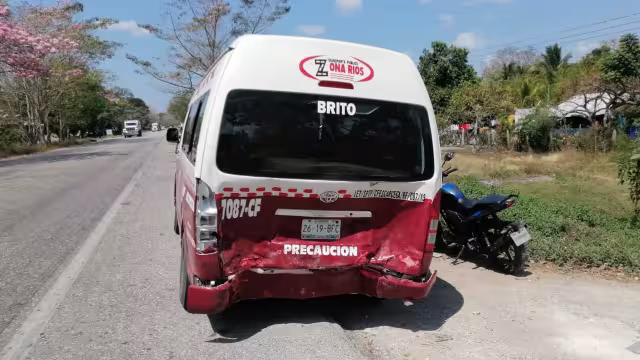 Entre los lesionados se encuentra un abuelita y un menor de edad