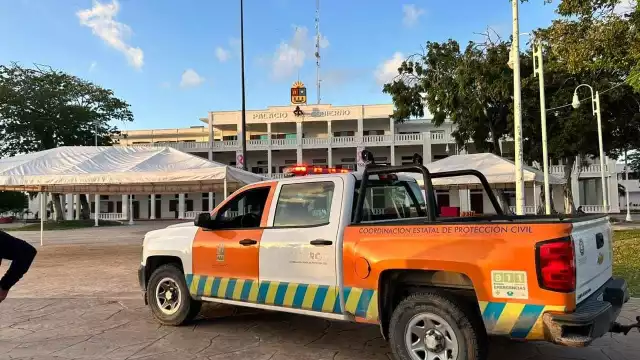 A pesar de no reportar daños en la capital, realizaron recorridos