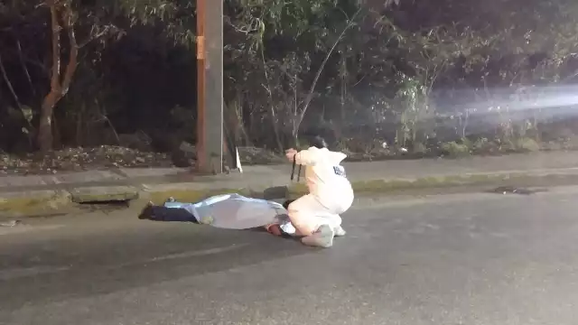 Testigos del accidente hicieron el reporte al 911