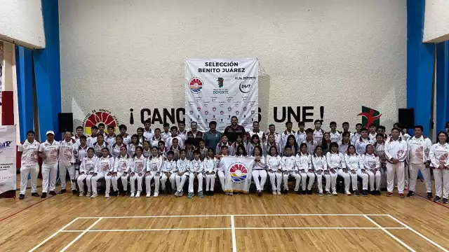 Atletas de Benito Juárez, listos para los Juegos Nacionales Populares 2023 en Tulum