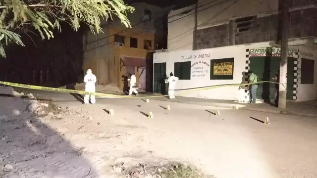 La autoridades acordonaron la zona