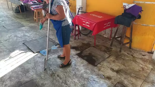 Comerciantes se quejan de que las autoridades prometen que van a hacer algo, pero no cumplen