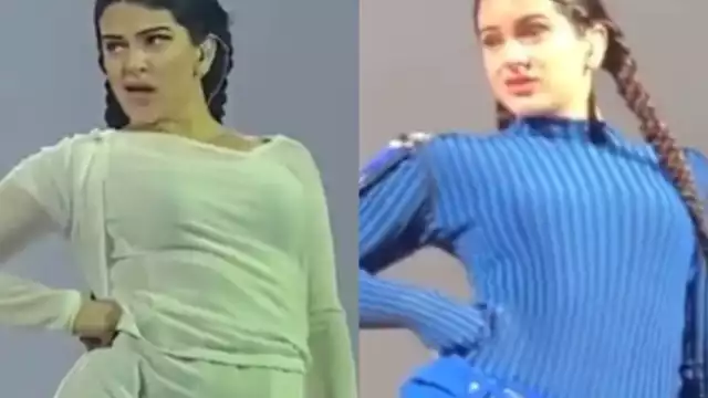 Rosalía se volvió viral con la pose y el gesto que realiza cuando suena 'Bizcochito' durante su gira internacional