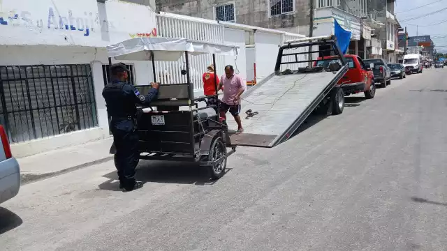 Mototaxista detenido por ingerir alcohol en vía pública en Salsipuedes