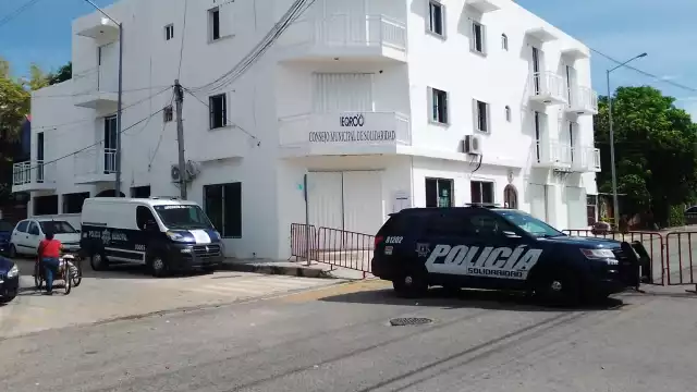 Oficinas del Consejo Municipal del Ieqroo en Solidaridad.
