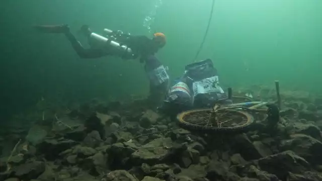 Bicicletas fueron halladas en cenotes de Yucatán