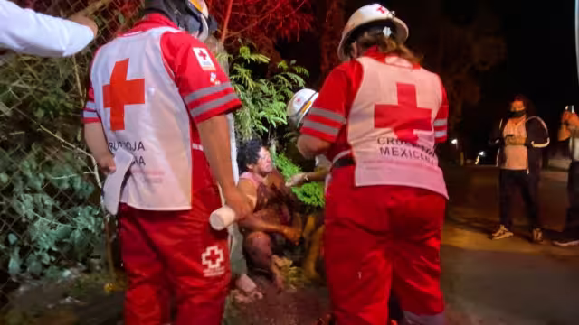 Uno de los afectados presentó una herida profunda a la altura del pecho
