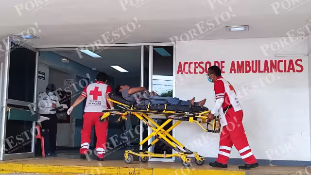 El hombre fue ingresado de emergencia al hospital San Carlos de Tizimín