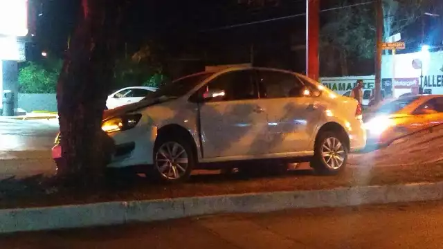 El accidente se dio en una calle de Mérida