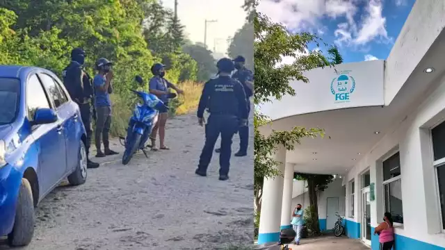 Personal de la FGE Quintana Roo en Cozumel había declarado que la señora y el joven no estaban encerrados en los separos, pero el abogado de las víctimas indicó que estuvieron retenidos