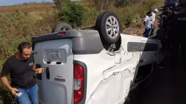 Poco después llegaron unidades de la SSP para abanderar la zona