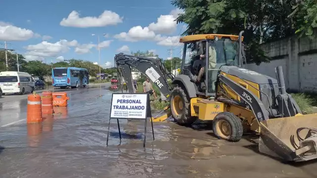 El servicio de agua potable en Mérida se ha sido reanudado