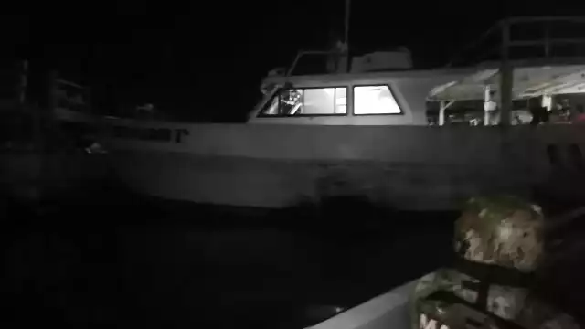 Los pescadores se encontraban detenidos en el muelle de Yucalpetén