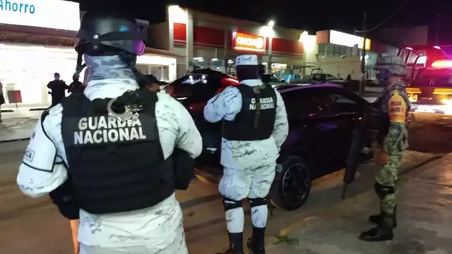 De acuerdo a lo que las propias autoridades mencionaron, en el lugar no se localizó el auto mencionado y se descartó que hubieran indicios de una balacera