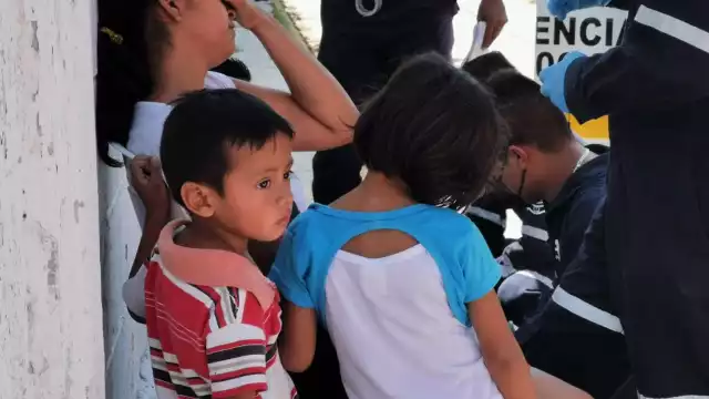 Al lugar arribaron agentes de la dirección de Seguridad Pública, personal de la policía estatal preventiva y agentes de la patrulla rosa Mujer Segura