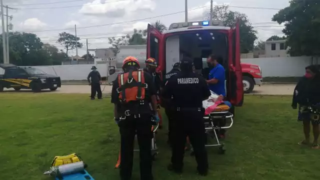 Paramédicos atendieron a la menor de Valladolid