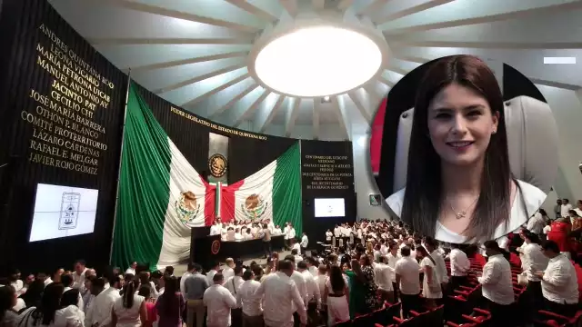 La diputada asumió su curul el pasado 3 de septiembre, junto a sus otros 23 compañeros ante la comisión instaladora de la XVII Legislatura de Quintana Roo