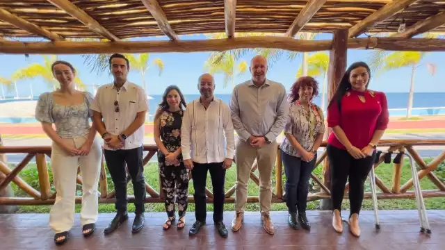 La dirigencia de la FGE se reunió con la Embajada Británica