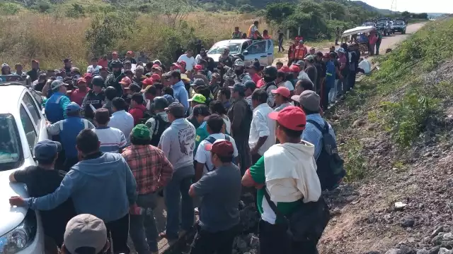 El representante de la empresa dijo que el dinero le fue entregado al comisario ejidal