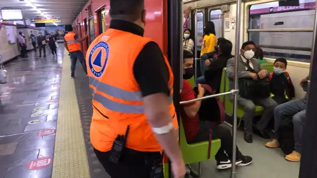 Sismo de CDMX dentro del Metro
