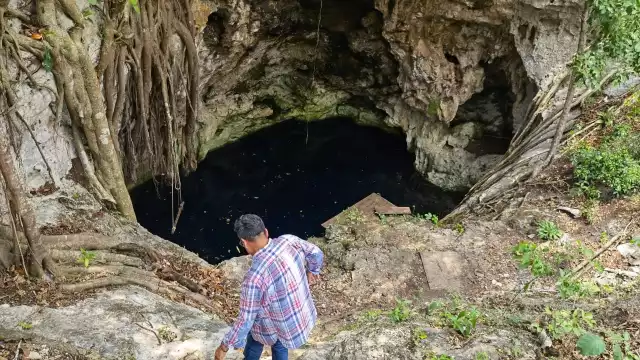 Las dolinas Akulá, que es a cielo abierto, y el de Polabán, semicerrado, están en grave peligro, se ubican a escasos kilómetros de la planta de PAPO