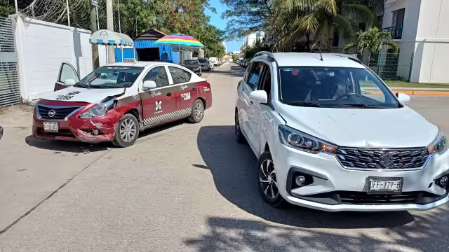 El accidente ocurrió en la calle 18 de marzo,