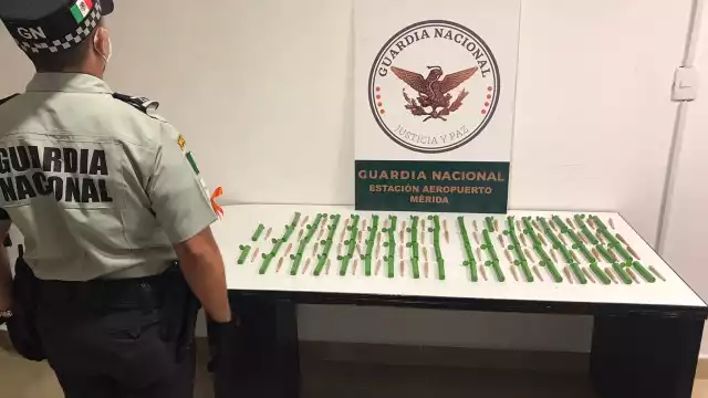 El paquete provenía de la ciudad de Puebla (Guardia Nacional)