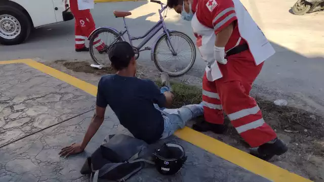 Un lesionado y daños materiales de consideración fue el saldo del primer accidente matutino en Carrillo Puerto