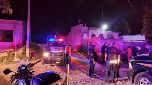 Las autoridades aseguraron la zona para iniciar con las indagatorias