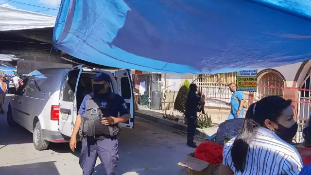 Agentes de la Policía Ministerial de Investigación acudieron a realizar las pesquisas correspondientes