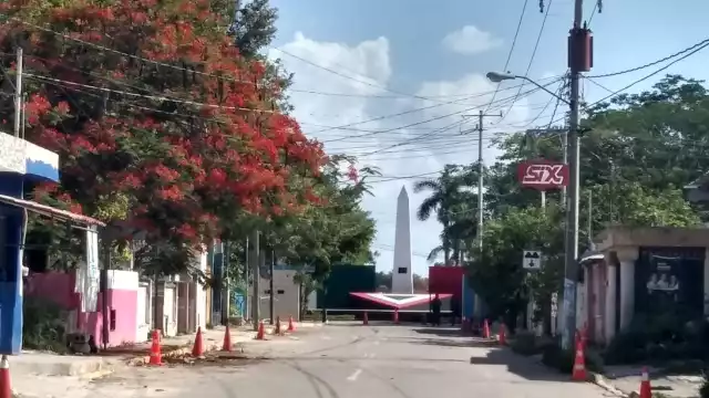 AMLO abandona la Base Aérea de Mérida