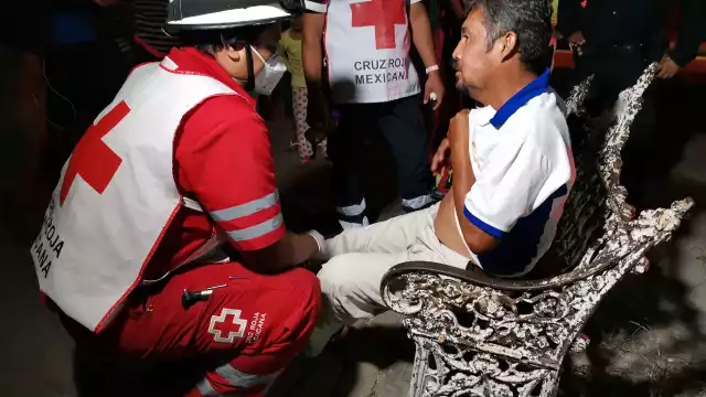 La víctima sufría de una lesión penetrante a la altura de las costillas