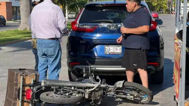 En el accidente no hubo lesionados, solo daños materiales