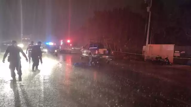 Los hechos ocurrieron minutos antes de las ocho de la noche