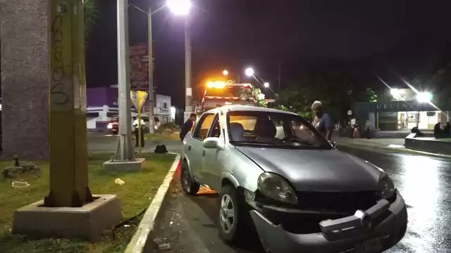 Así terminó el vehículo