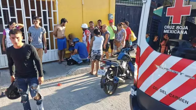 El menor no resultó con lesiones que pongan en riesgo su vida.