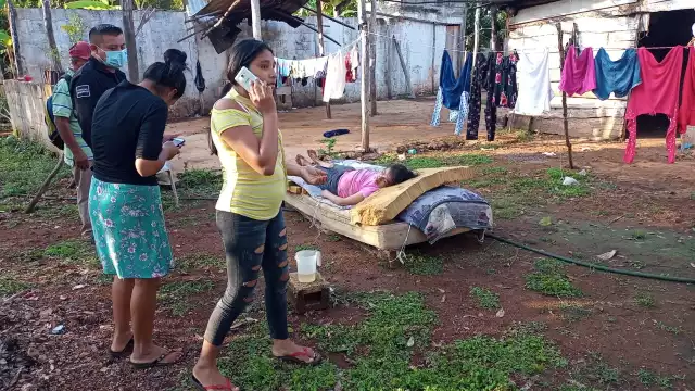 La afectada fue trasladada a la Clínica del IMSS donde se reportó el deceso