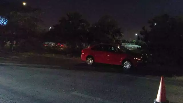 El conductor se quedó en el lugar para el deslinde de responsabilidades