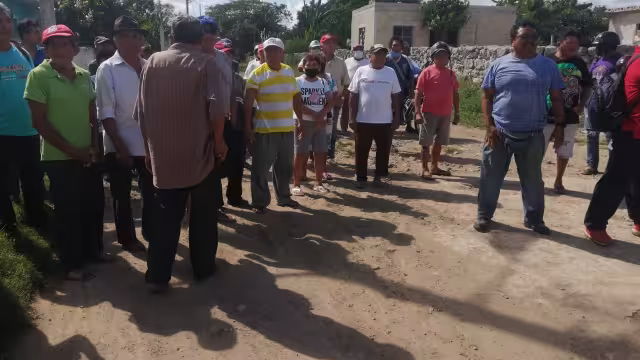 Los habitantes de Hunucmá continuarán sus protestas