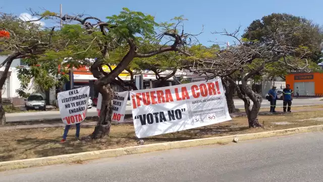 Aseguraron que se estaba realizando una elección “a modo” para continuar en el poder