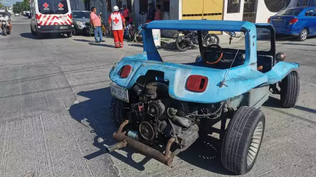 Los abuelitos solamente presentaron daños leves y golpes contusos