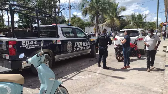 Los delincuentes tomaron con rumbo a la venida Lázaro Cárdenas al poniente para desviarse en una de las calles alternas