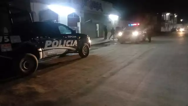 El asalto se cometió a la tienda de abarrotes Dunosusa del Centro de Campeche. Foto: Joaquín Guevara