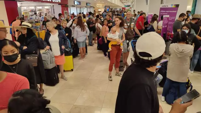 Todos los vuelos cancelados fueron avisados con anticipación