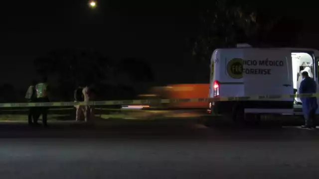 El cuerpo forense llegó al lugar del accidente para poder recoger el cuerpo