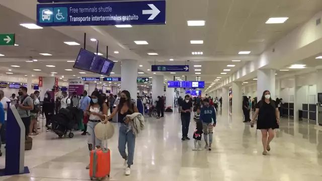Se registran cuatro vuelos cancelados desde el aeropuerto de Cancún