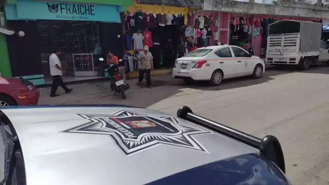 La mujer tuvo que acudir al Ministerio Público para el deslinde responsabilidades