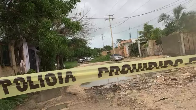 Hace pocos días otra persona fue asesinada en la misma colonia de Cancún Foto: Rafael García