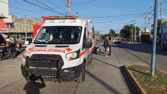 El hombre presentó heridas sangrantes y posibles fracturas